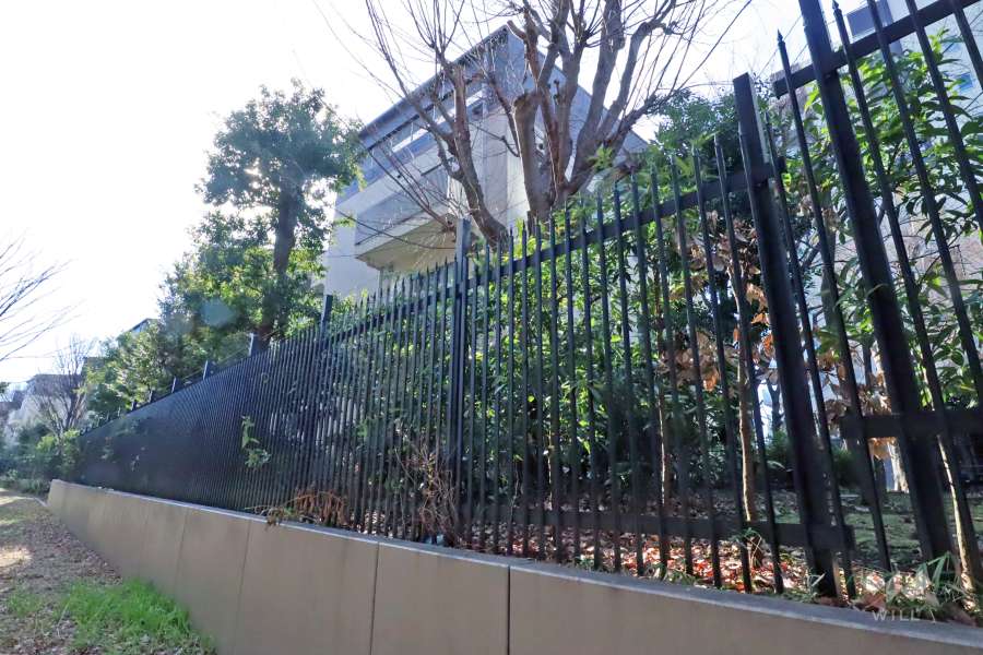 グローリオ蘆花公園ヴィラＤ棟の外観（北側から）