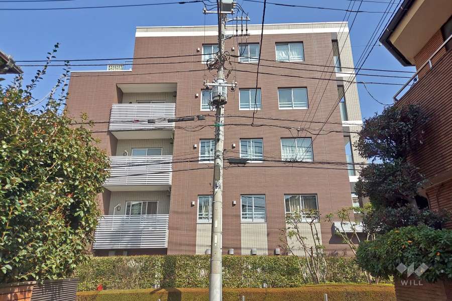 パークホームズ千歳烏山ヴィステージの外観（西側から）