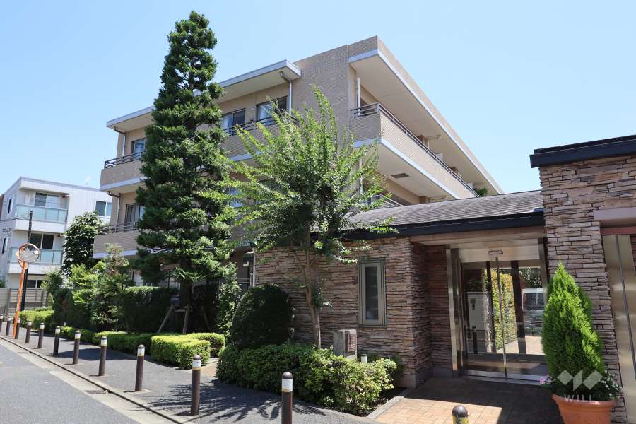 パークハイム千歳烏山の外観(北西側から)