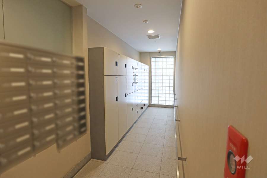 共用ポストと宅配ボックス