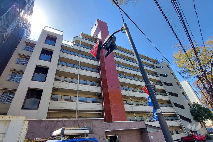 レインボー烏山の外観(北東側から)