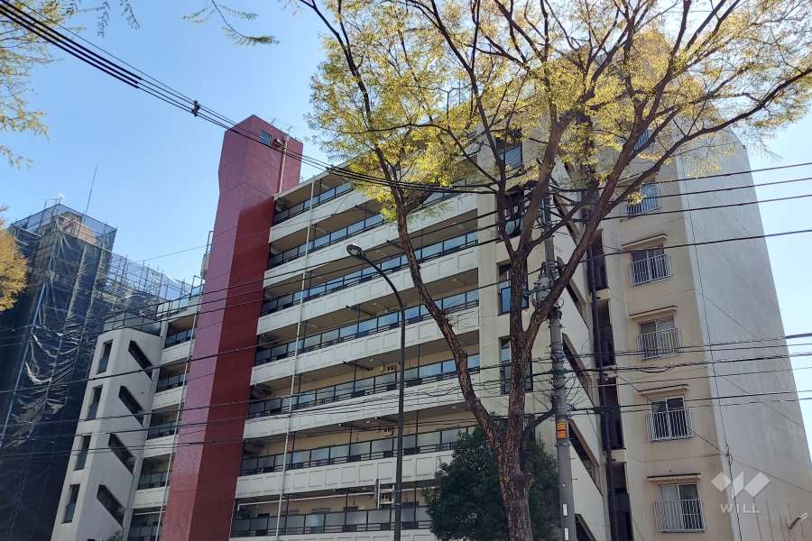 レインボー烏山の外観(北西側から)