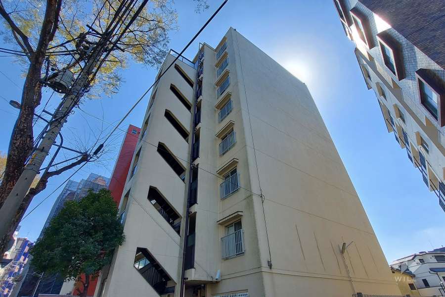 レインボー烏山の外観(北西側から)