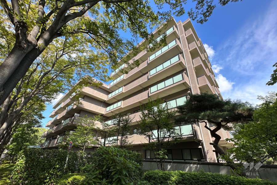 ヴェーゼント芦花公園の外観（南西側から）