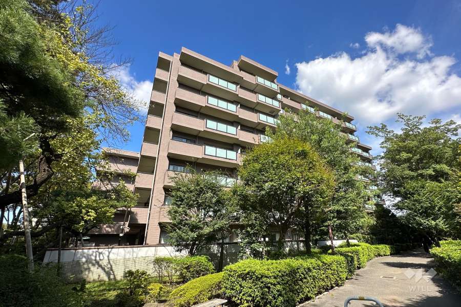 ヴェーゼント芦花公園の外観（南側から）