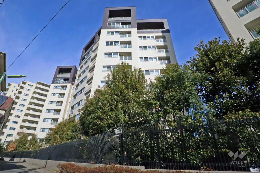 グローリオ蘆花公園ヴィラＧ棟の外観（南側から）