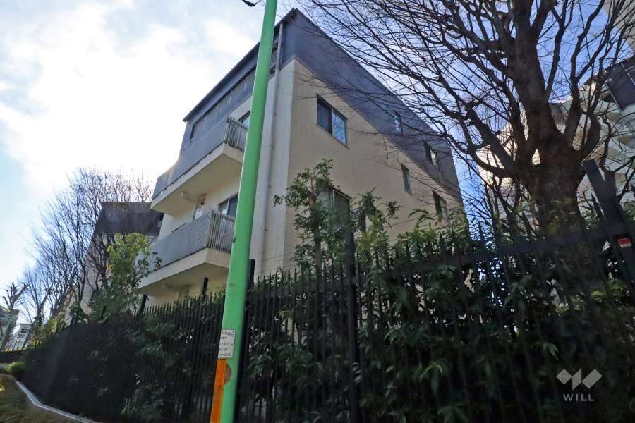 グローリオ蘆花公園ヴィラＡ棟の外観（北側から）