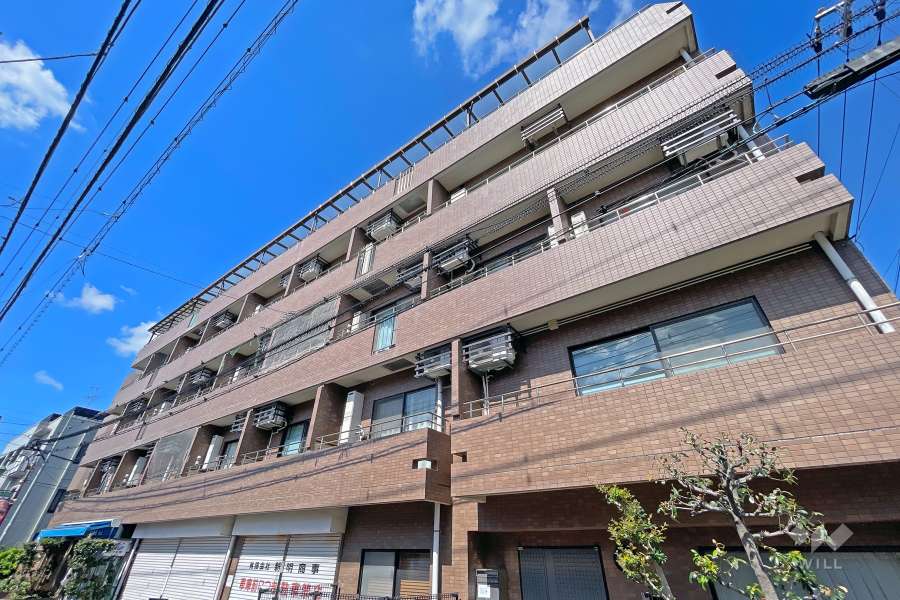 カテリーナ梅ヶ丘の外観（南東側から）