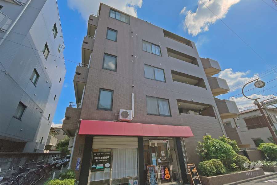 カテリーナ梅ヶ丘の外観（北西側から）