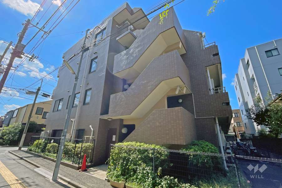 カテリーナ梅ヶ丘の外観（北東側から）