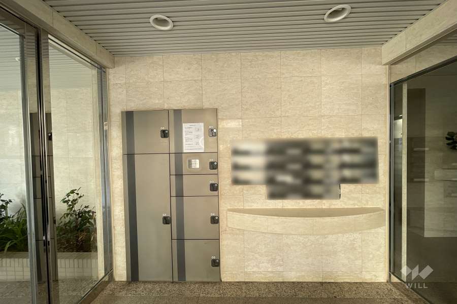 共用ポストと宅配ボックス　