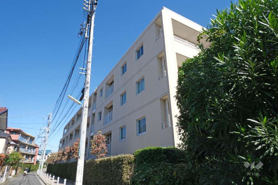 パークホームズ世田谷梅丘の外観（南西側から）