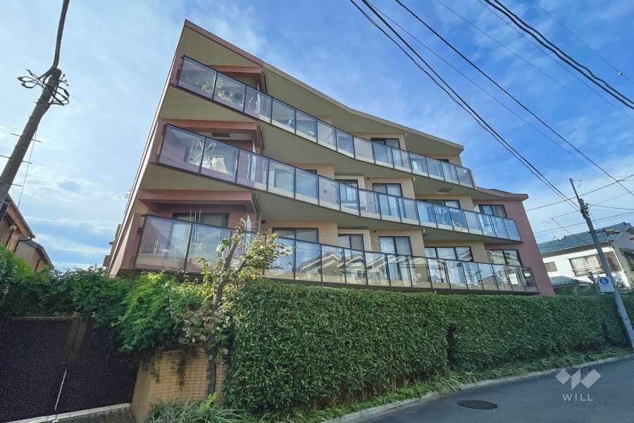 アルシオン豪徳寺の外観（南東側から）