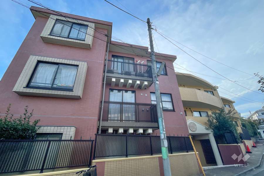 アルシオン豪徳寺の外観（北東側から）