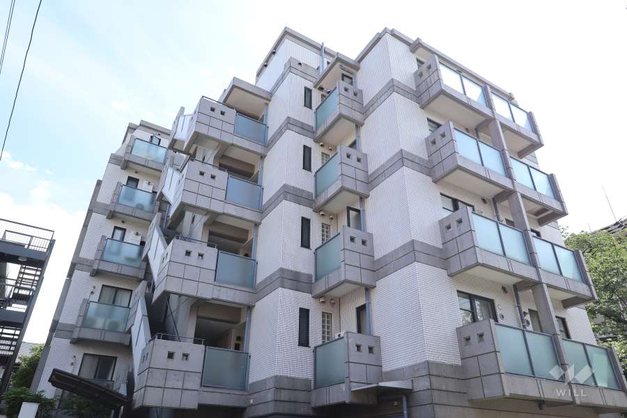 サンクタス千歳烏山の外観（北東側から）