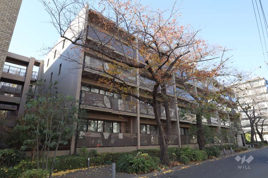 オーベル蓋花公園パークレジデンスＡ棟の外観（南東側から）　