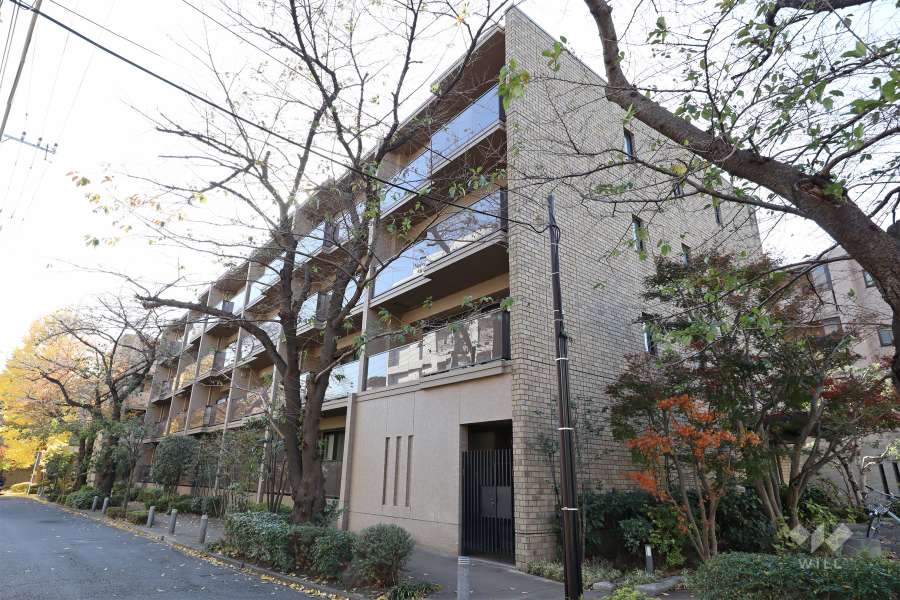 オーベル蓋花公園パークレジデンスＡ棟の外観（北側から）