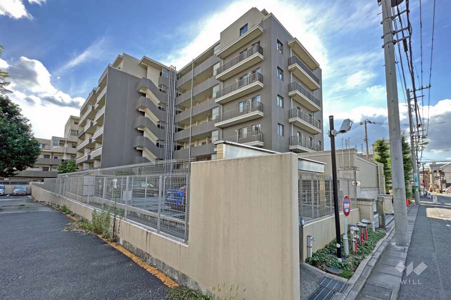 パークホームズエアリーコート蘆花公園の外観（北東側から）