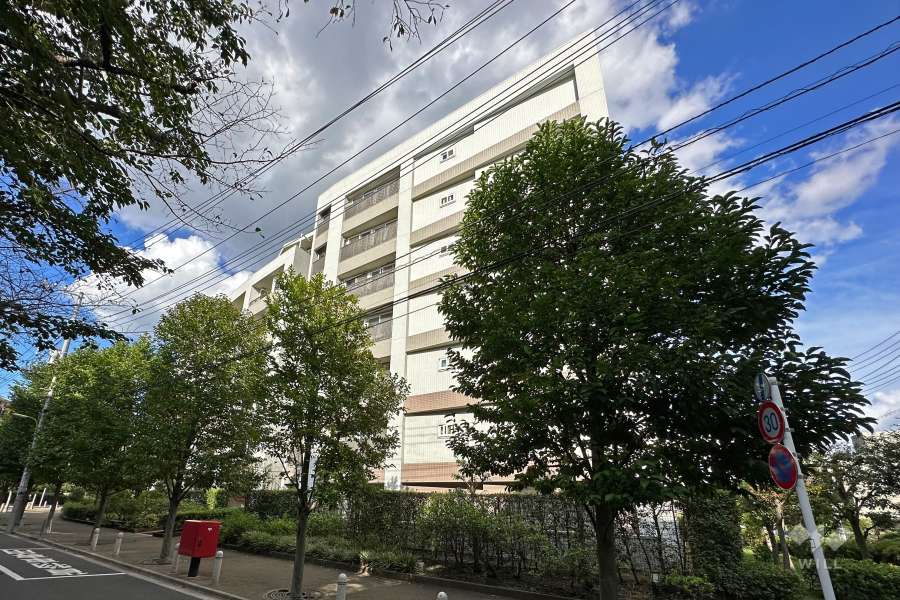 D'グラフォート世田谷芦花公園の外観（南西側から）