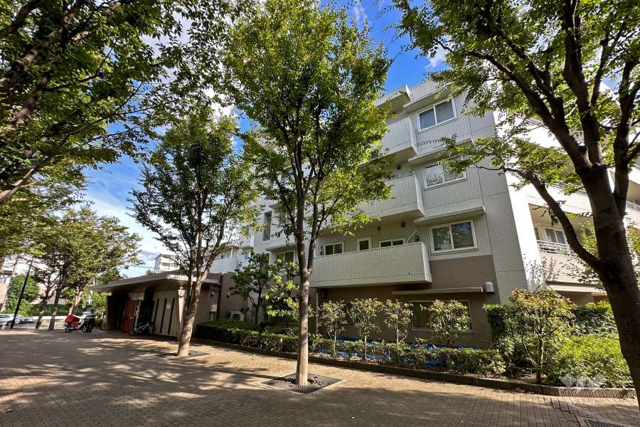 D'グラフォート世田谷芦花公園の外観（北西側から）