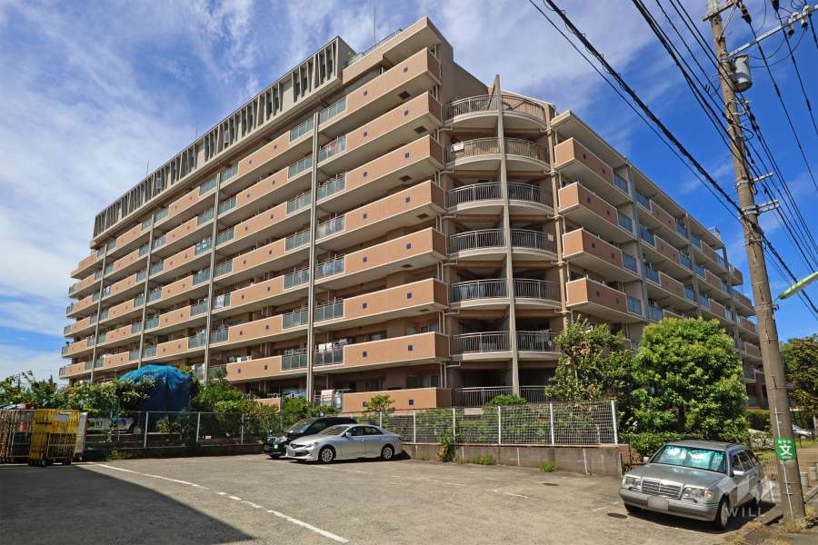 ジェイシティ千歳烏山光の杜の外観(南東側から)