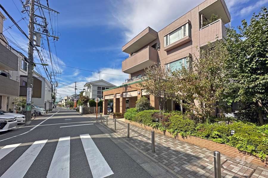 敷地南前面道路（東側から）