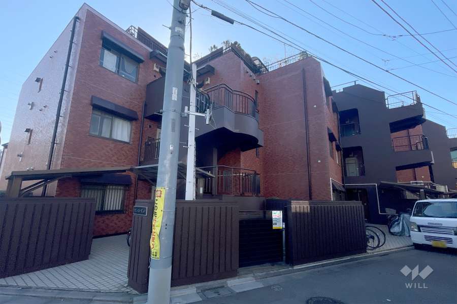 北烏山サンローモンドの外観（北東側から）　