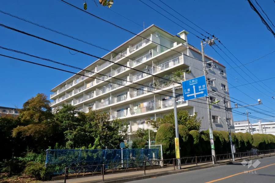 久我山スカイマンションの外観（南東側から）