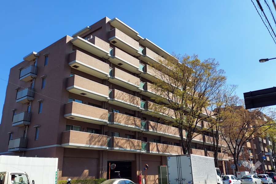 パークアベニュー芦花公園壱番館外観(南西から)