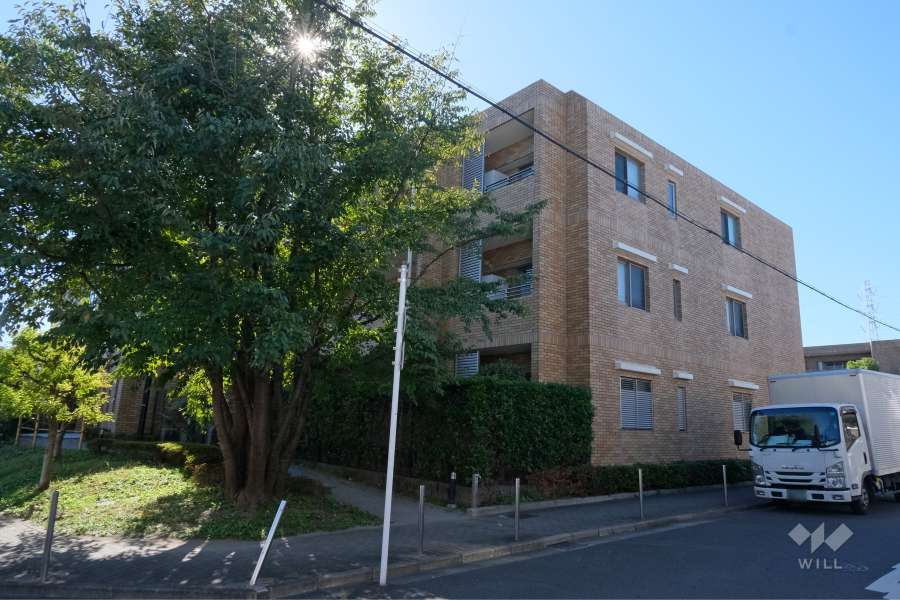 パルテール富士見ヶ丘の外観（西側から）