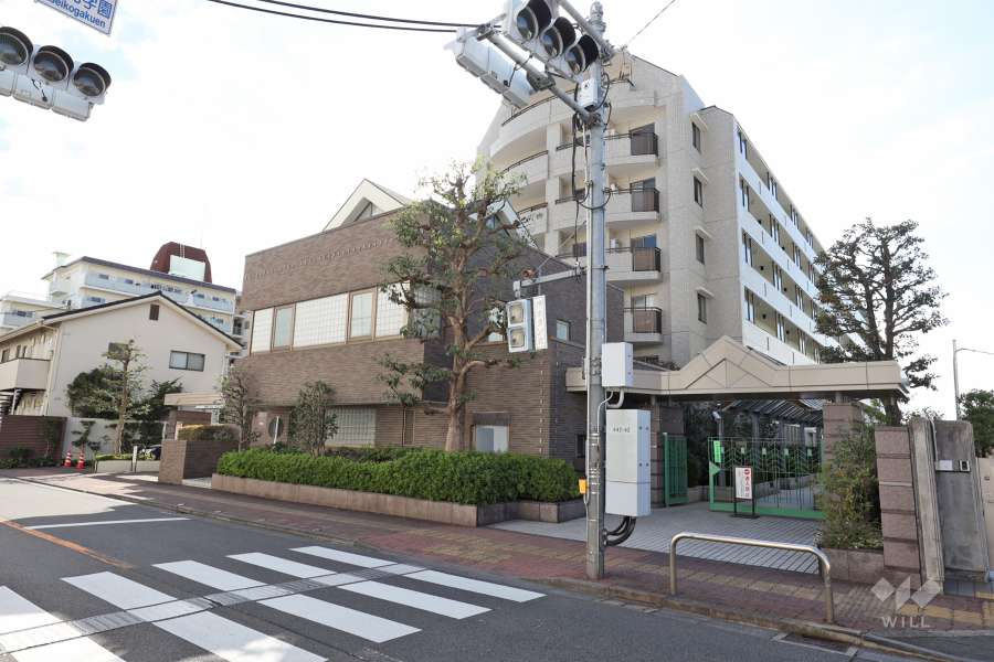 久我山南ハイムの外観（北西側から）