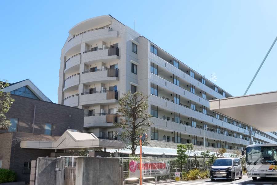 久我山南ハイムの外観（西側から）