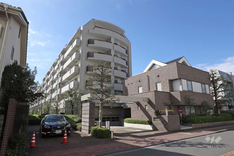 久我山南ハイムの外観（北東側から）