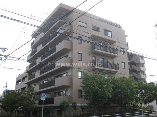 夙川パークマンションの外観（北東側から）