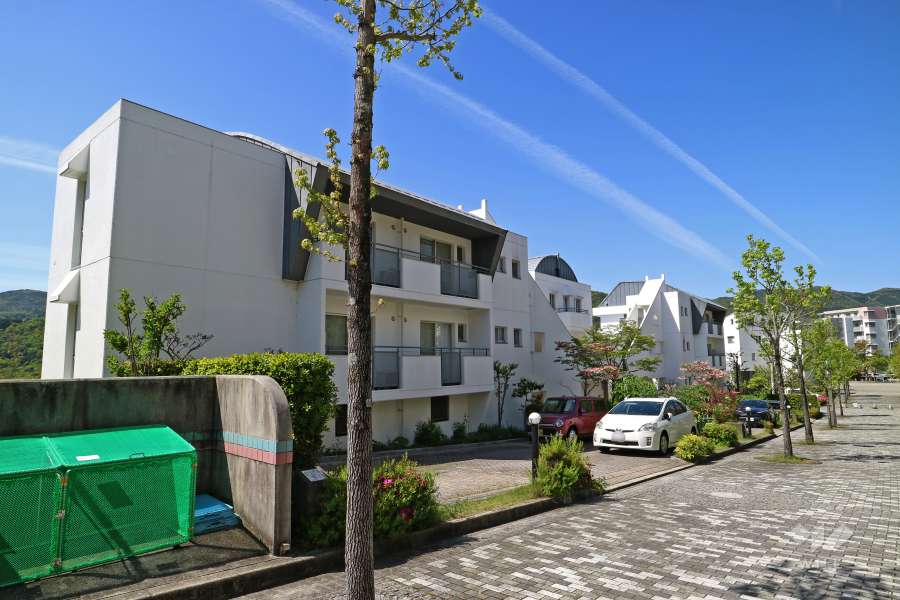 シェラビア東山台3番街の外観（北東側から）