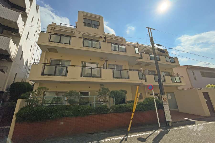 パークハイツ東北沢の外観（北東側から）