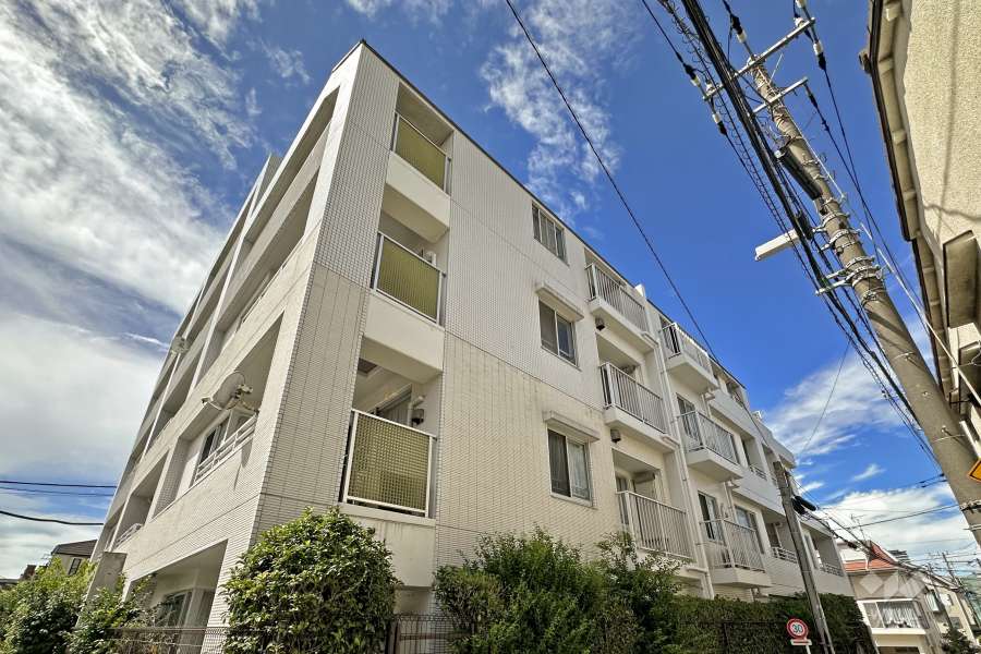 ラヴィドール下北沢の外観（南東側から）