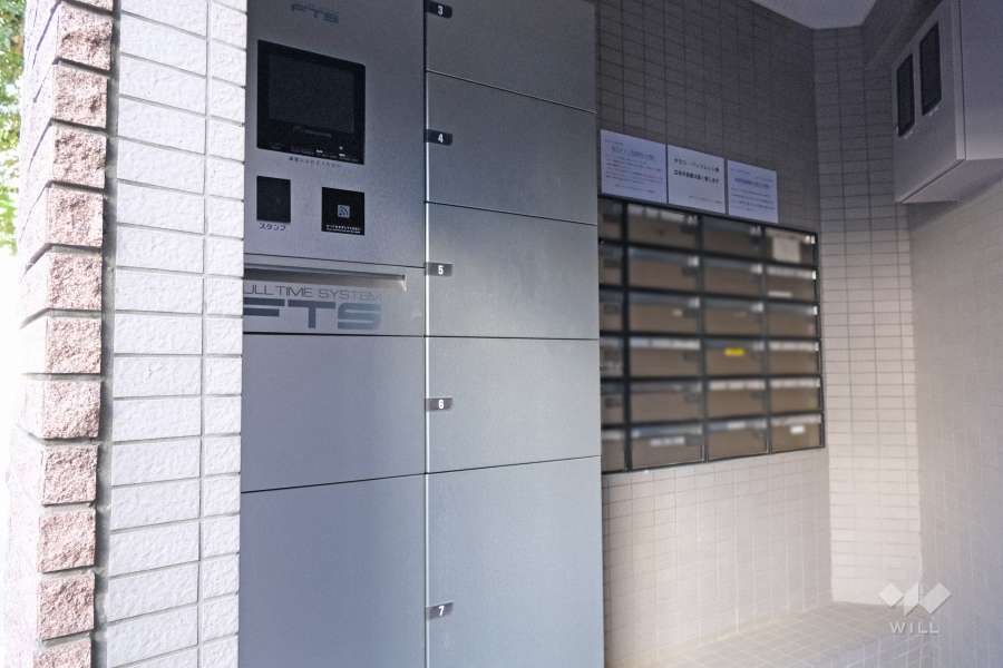 集合ポストと宅配ボックス