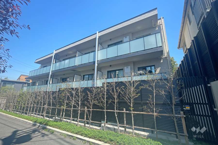 オープンレジデンシア下北沢の外観（南西側から）