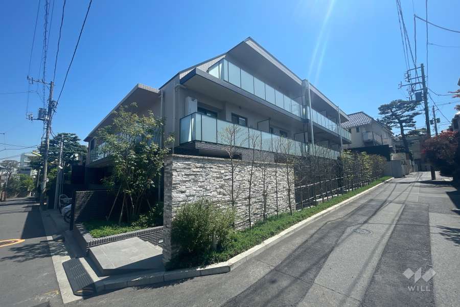 オープンレジデンシア下北沢の外観（北西側から）