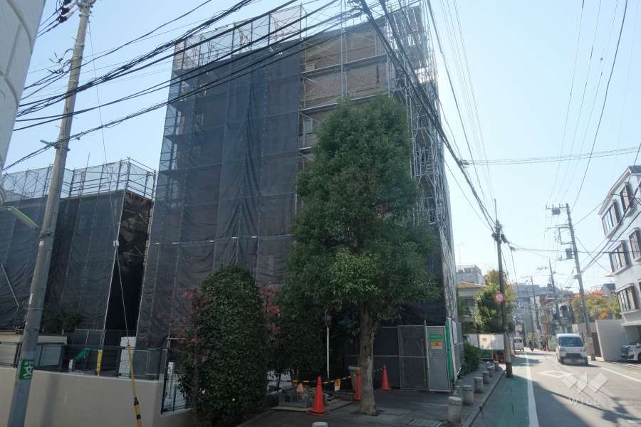 フェアロージェ北沢の外観（北西側から）