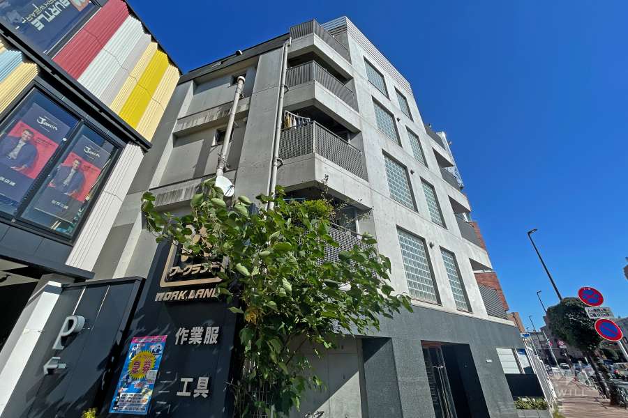 ベルグレードＫの外観（西側から）