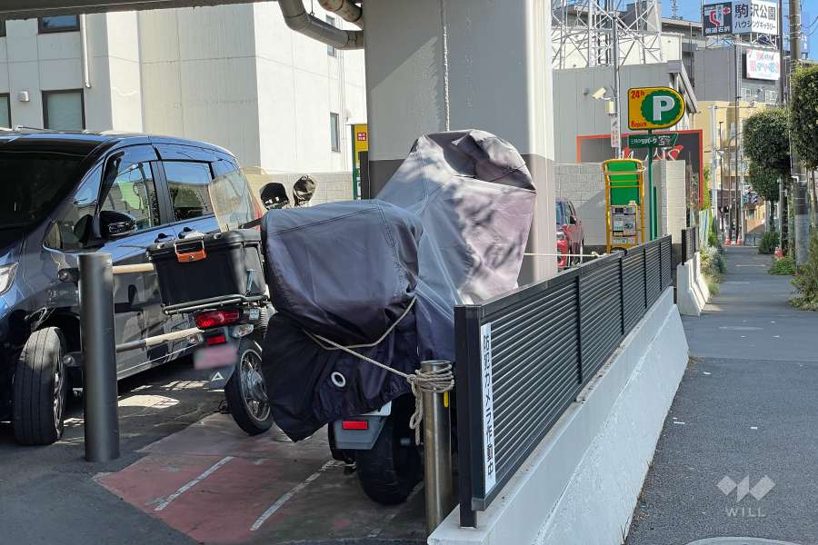 バイク置場