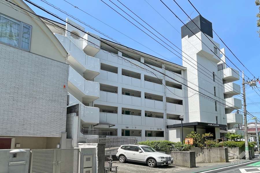 パルムハウス野沢の外観（北東側から）