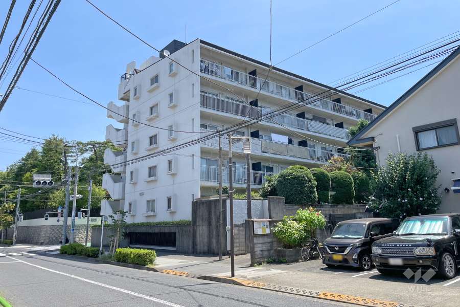 パルムハウス野沢の外観（北西側から）