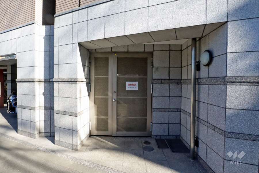 駐輪場の出入り口