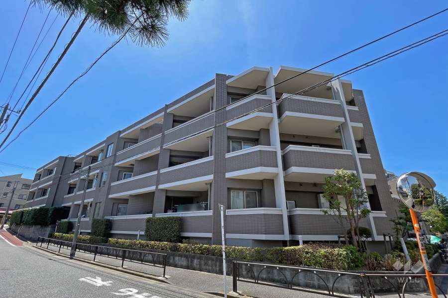 D'グランセ駒沢大学の外観（北側から）