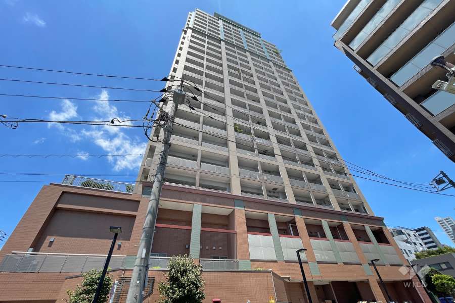 ヴィルヌーブタワー駒沢の外観(南東側から）