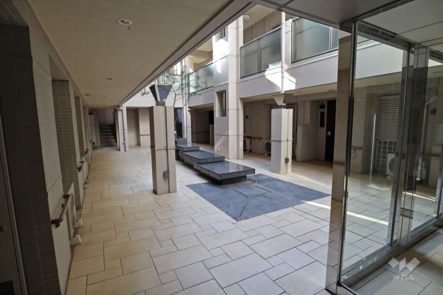 エントランス内のライトコート