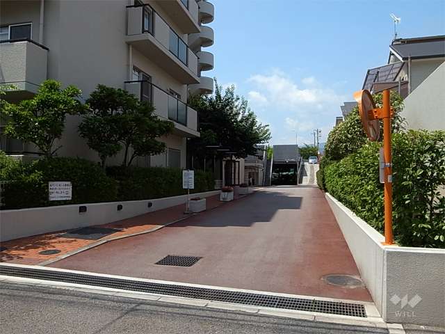敷地入り